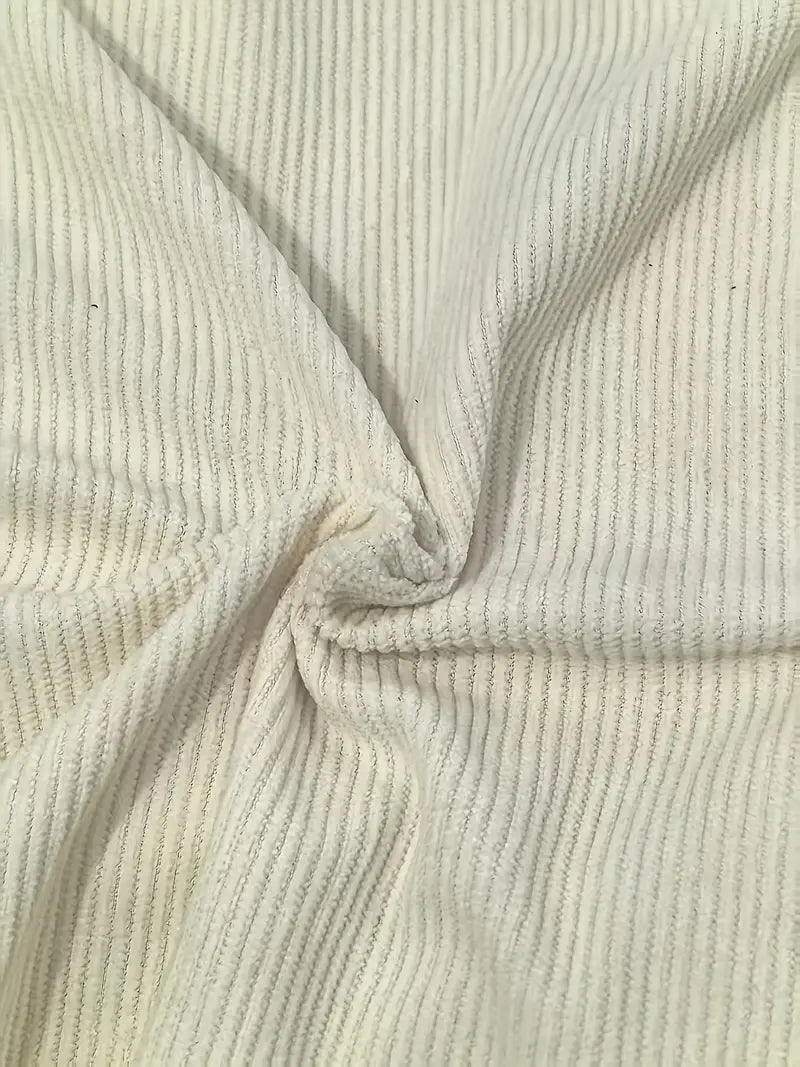 MD | VESTE DÉCONTRACTÉE EN VELOURS CÔTELÉ