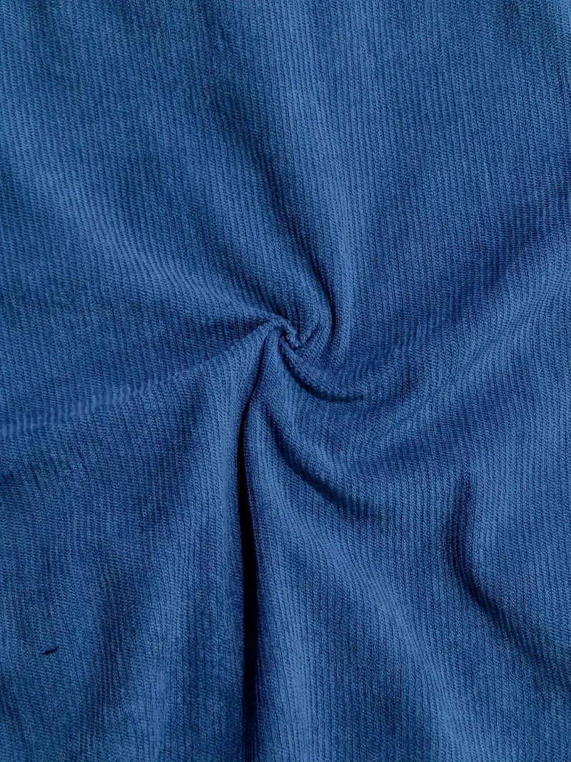 MD | VESTE DÉCONTRACTÉE EN VELOURS CÔTELÉ