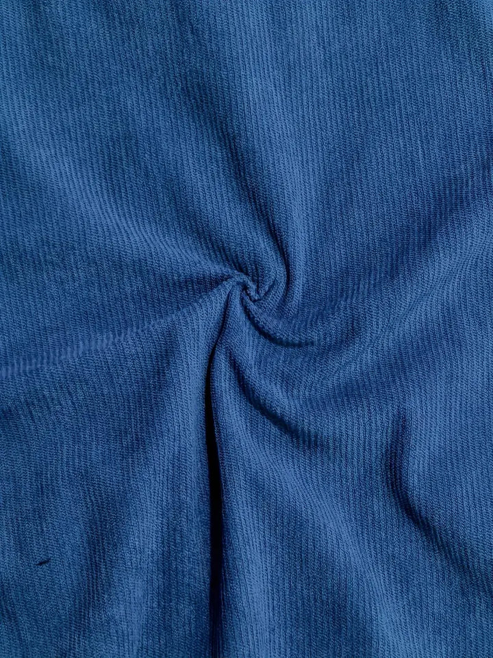 MD | VESTE DÉCONTRACTÉE EN VELOURS CÔTELÉ