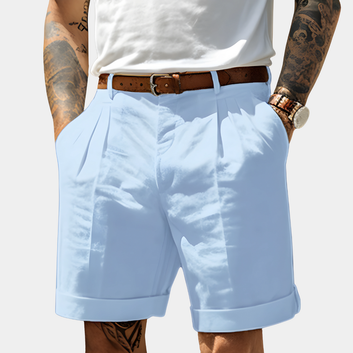 MD | BERMUDAS ÉLÉGANTS EN COTON RESPIRANT