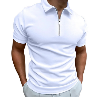 MD | POLO MODERNE AVEC ZIP MI-HAUT