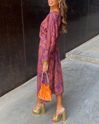 MD | Robe Midi Élégance Florale