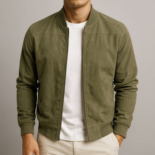 MD | VESTE EN CUIR SUEDE URBAINE