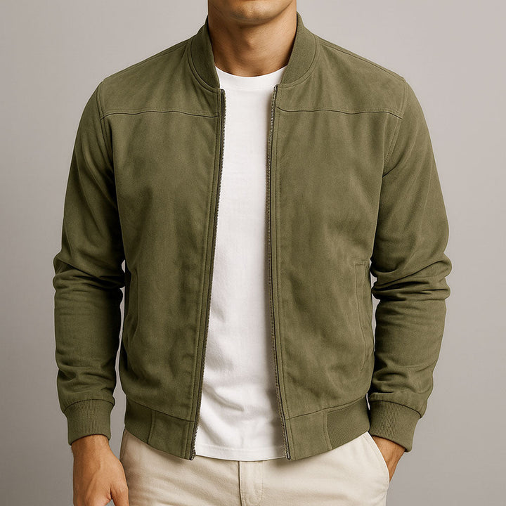 MD | VESTE EN CUIR SUEDE URBAINE