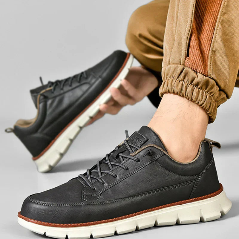 MD | BASKETS EN CUIR AVEC SOUTIEN