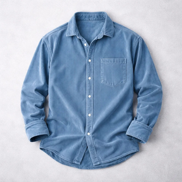MD | CHEMISE CLASSIQUE EN VELOURS CÔTELÉ