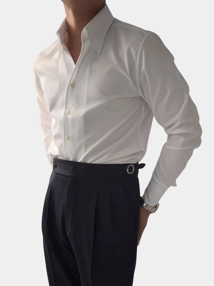 MD | CHEMISE ATHLÉTIQUE ITALIENNE EN BAMBOU