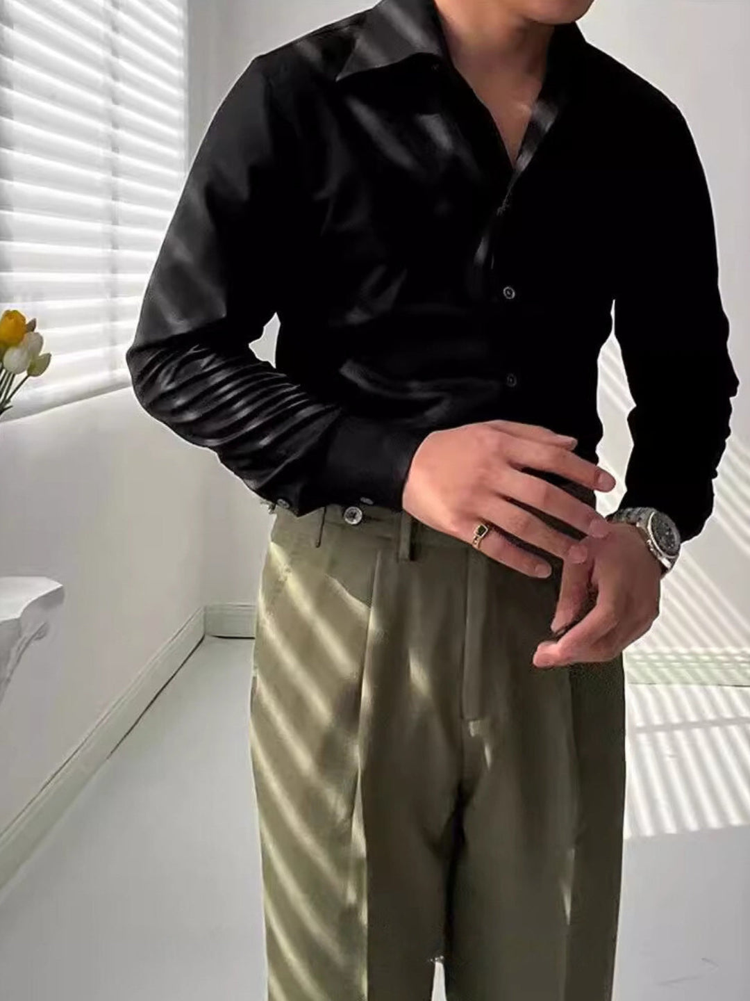 MD | CHEMISE ATHLÉTIQUE ITALIENNE EN BAMBOU