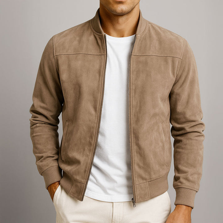 MD | VESTE EN CUIR SUEDE URBAINE