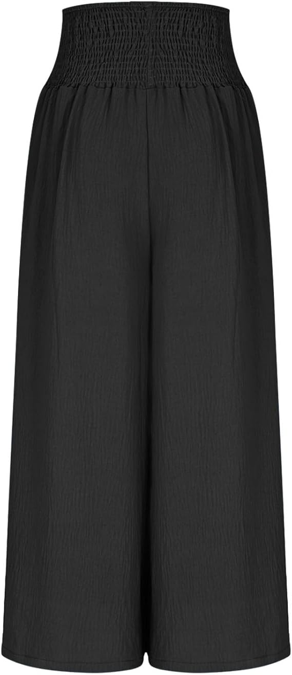 MD | PANTALON AVEC TAILLE SMOCKÉE