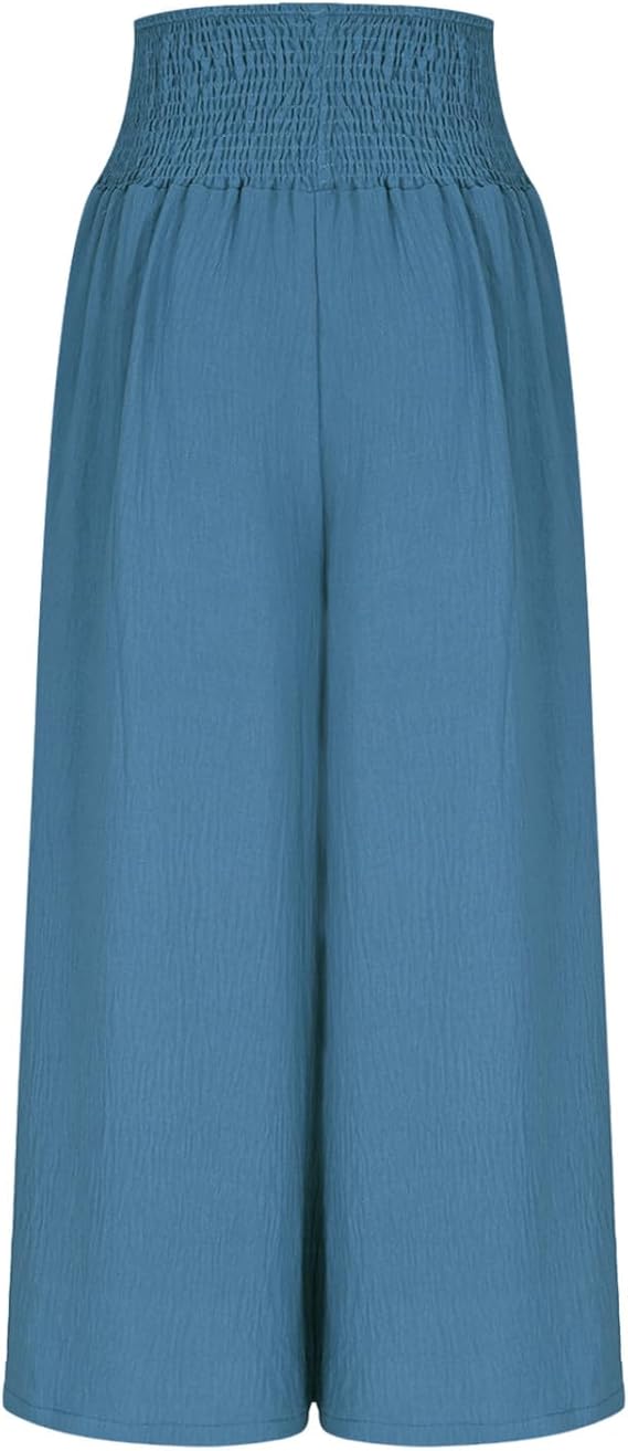 MD | PANTALON AVEC TAILLE SMOCKÉE