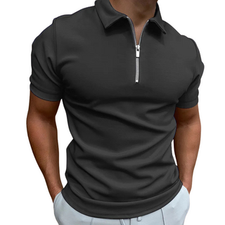 MD | POLO MODERNE AVEC ZIP MI-HAUT