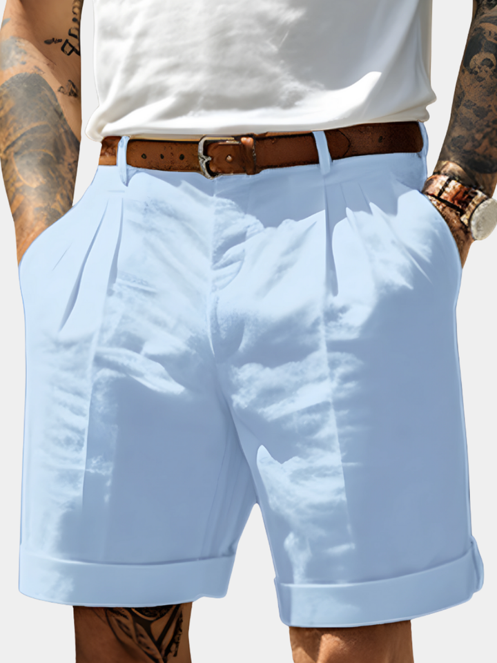 MD | BERMUDAS ÉLÉGANTS EN COTON RESPIRANT