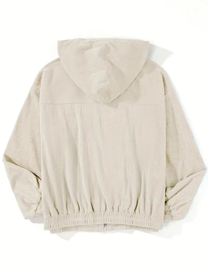 MD | VESTE DÉCONTRACTÉE EN VELOURS CÔTELÉ