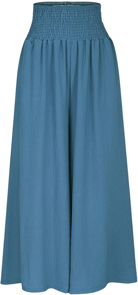 MD | PANTALON AVEC TAILLE SMOCKÉE