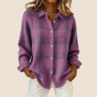 MD | CHEMISE EN MAILLE À CARREAUX