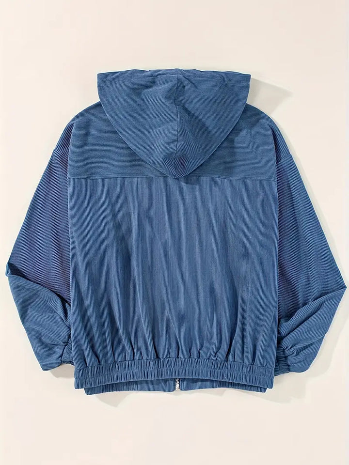 MD | VESTE DÉCONTRACTÉE EN VELOURS CÔTELÉ
