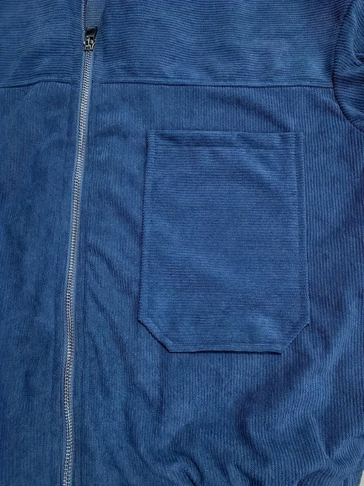 MD | VESTE DÉCONTRACTÉE EN VELOURS CÔTELÉ