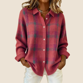 MD | CHEMISE EN MAILLE À CARREAUX
