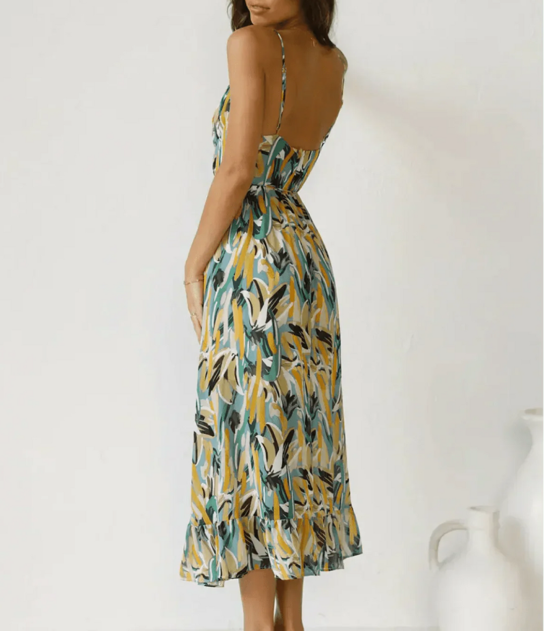 MD | Robe Midi Éclat Coloré