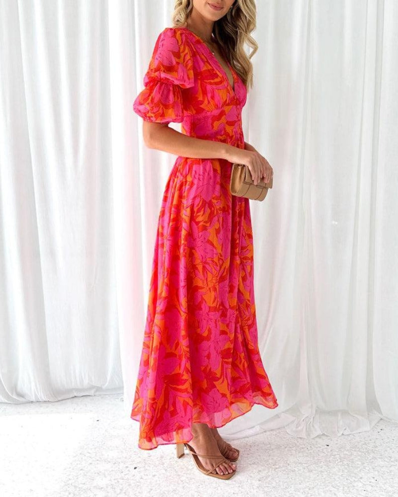 MD | Robe Maxi Éclat Solaire