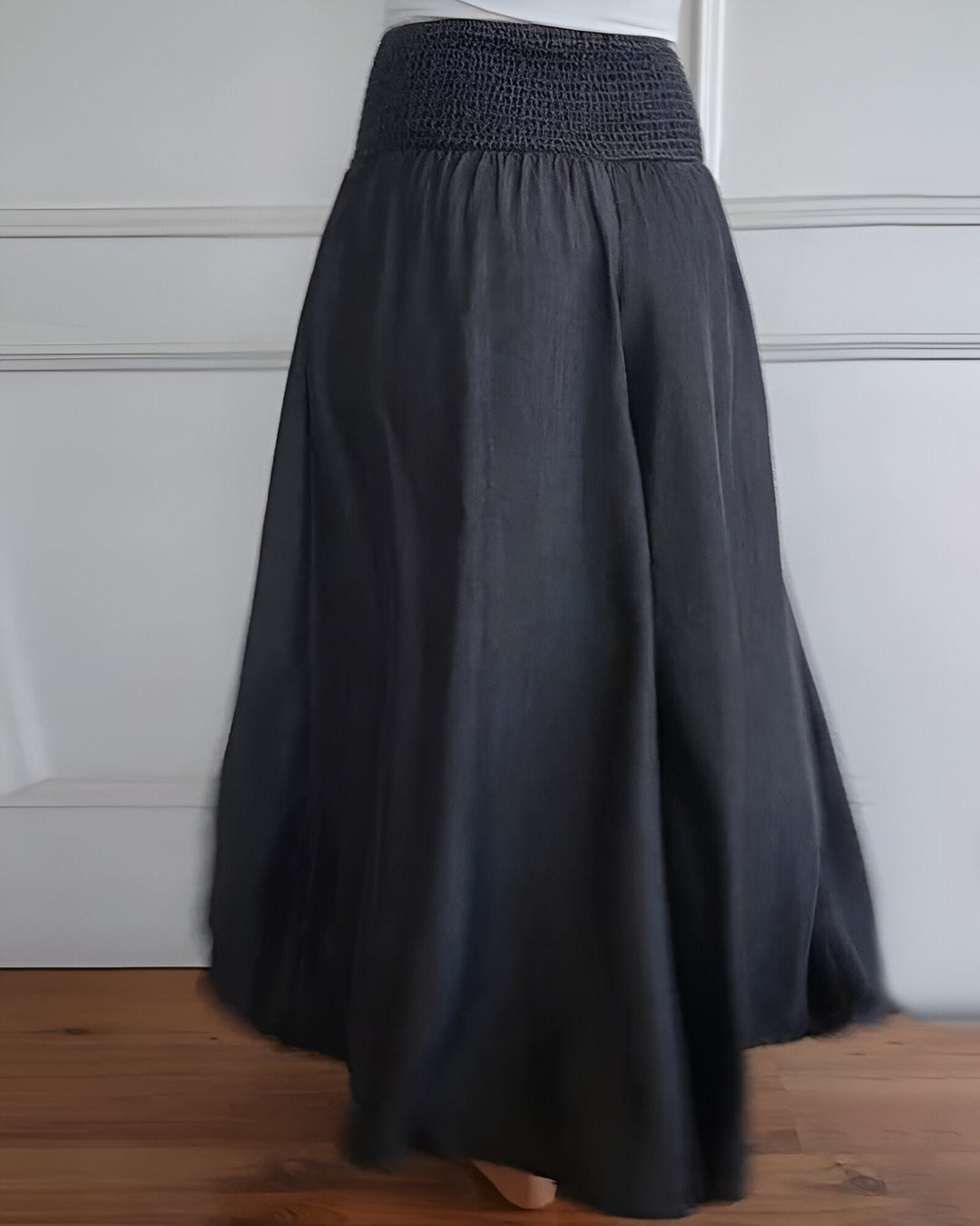 MD | PANTALON AVEC TAILLE SMOCKÉE