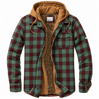 MD | Veste Patchwork à Motifs Carreaux