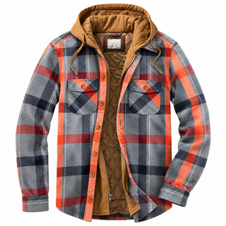 MD | Veste Patchwork à Motifs Carreaux