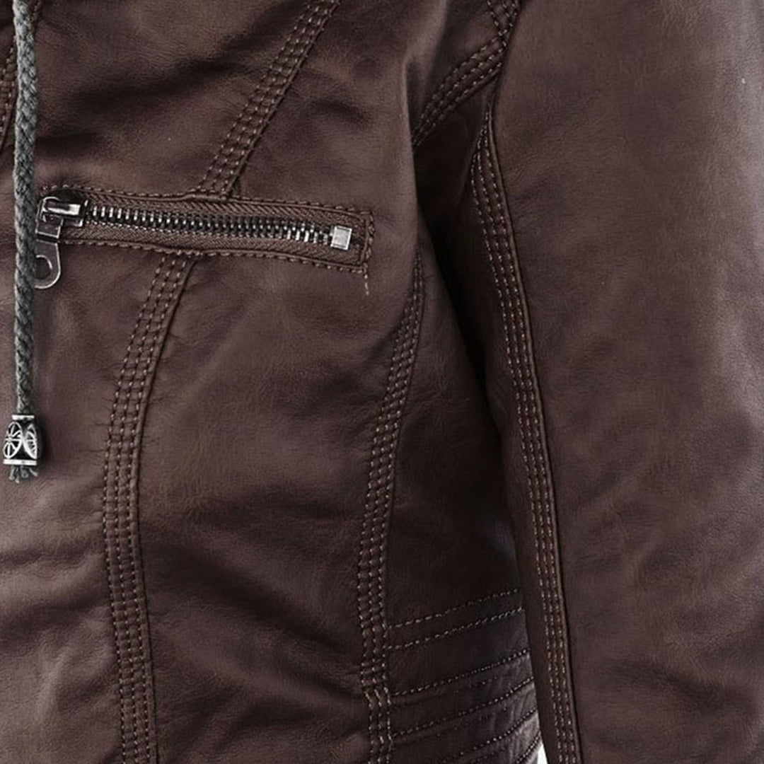 MD | Veste en effet Cuir Chic et Durable