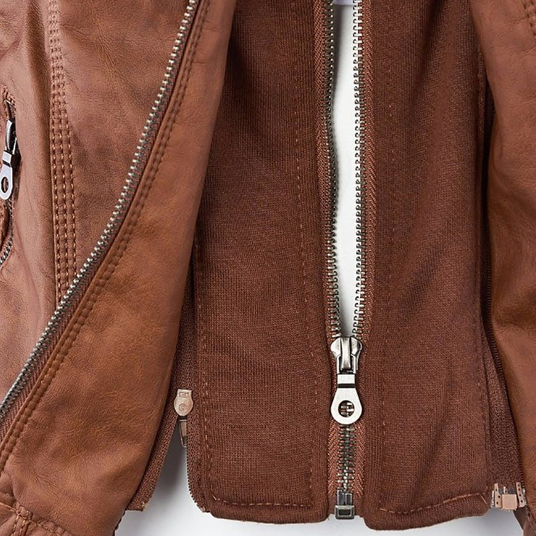 MD | Veste en effet Cuir Chic et Durable