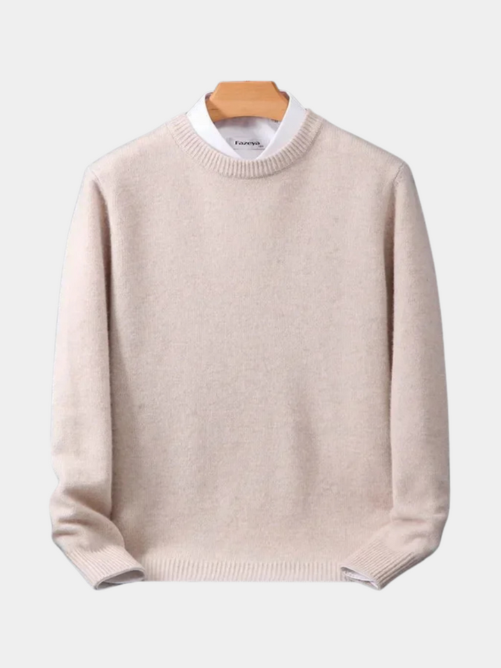 MD | Pull Col Rond Maille Douce