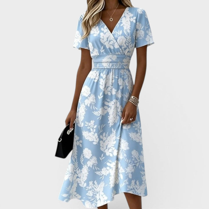 MD | Robe Élégante Florale Élina