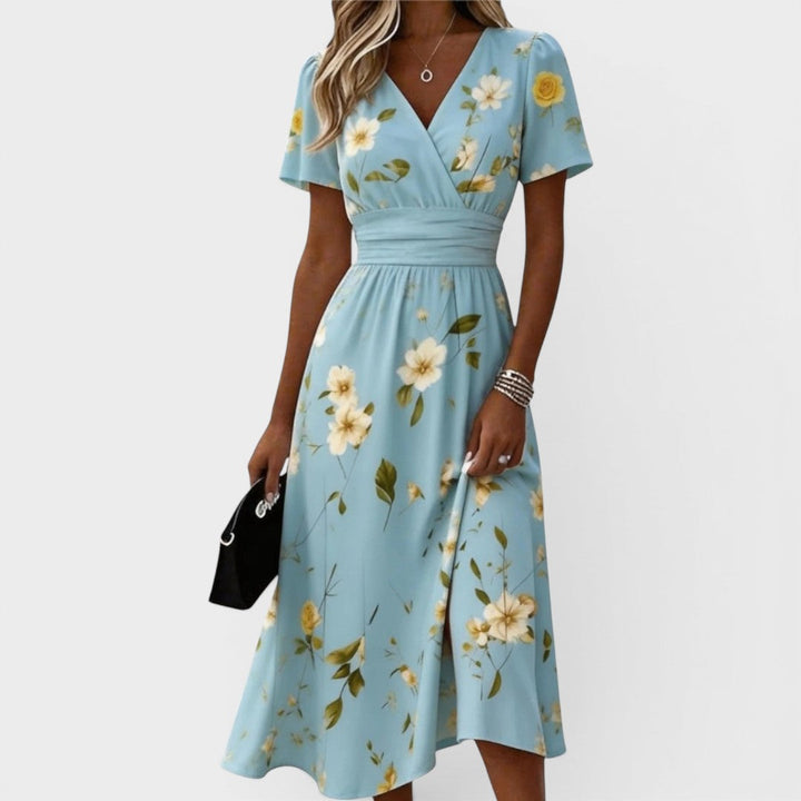 MD | Robe Élégante Florale Élina