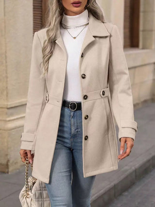 MD | MANTEAU CEINTURÉ ÉLÉGANT