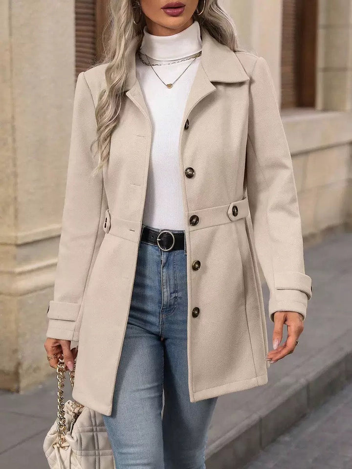 MD | MANTEAU CEINTURÉ ÉLÉGANT