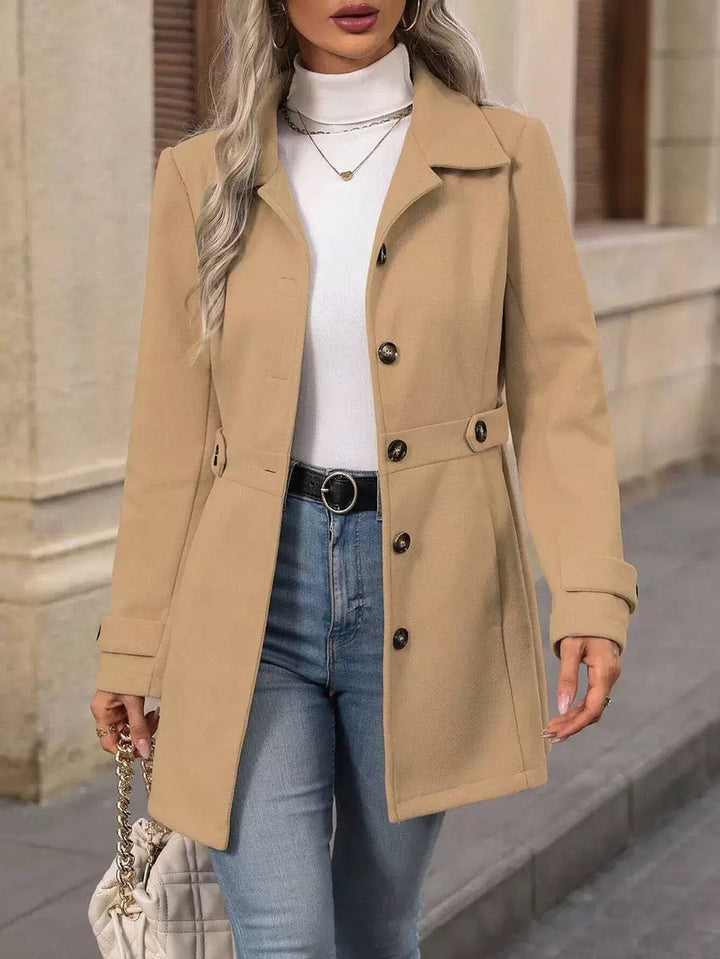 MD | MANTEAU CEINTURÉ ÉLÉGANT