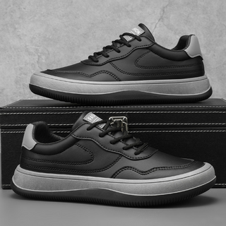 MD | BASKETS EN CUIR VÉRITABLE