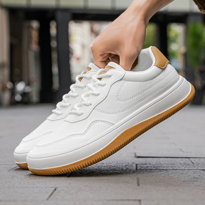MD | BASKETS EN CUIR VÉRITABLE