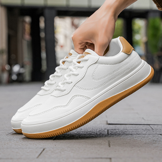 MD | BASKETS EN CUIR VÉRITABLE