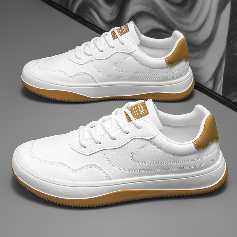 MD | BASKETS EN CUIR VÉRITABLE