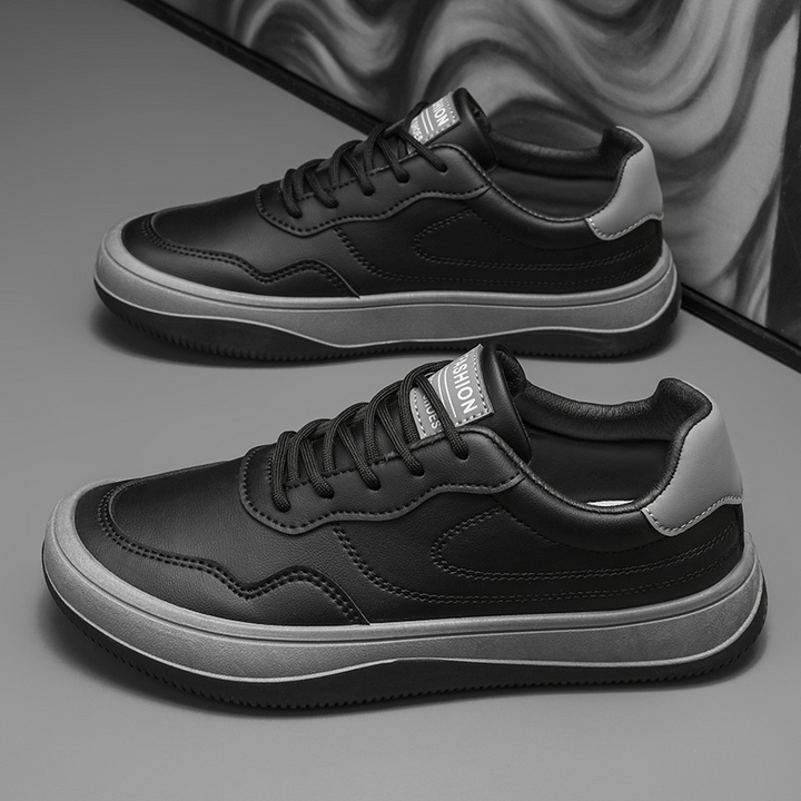 MD | BASKETS EN CUIR VÉRITABLE
