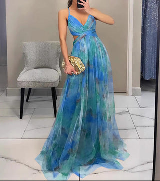 MD | Robe Maxi Élégance Florale