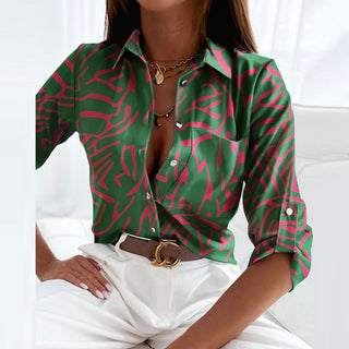 MD | Blouse Élégante avec Col