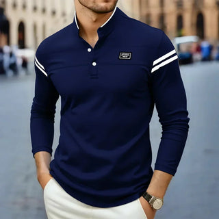 MD | T-SHIRT À MANCHES LONGUES MODERNE POUR HOMME