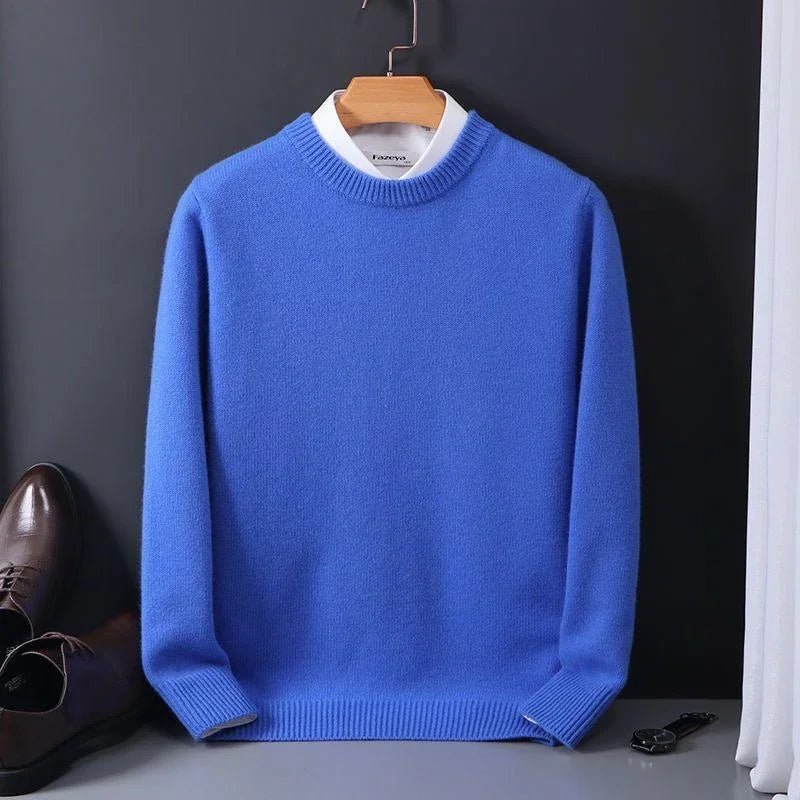 MD | Pull Col Rond Maille Douce
