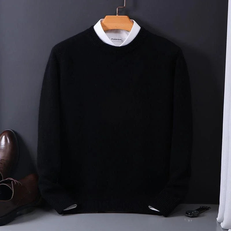 MD | Pull Col Rond Maille Douce