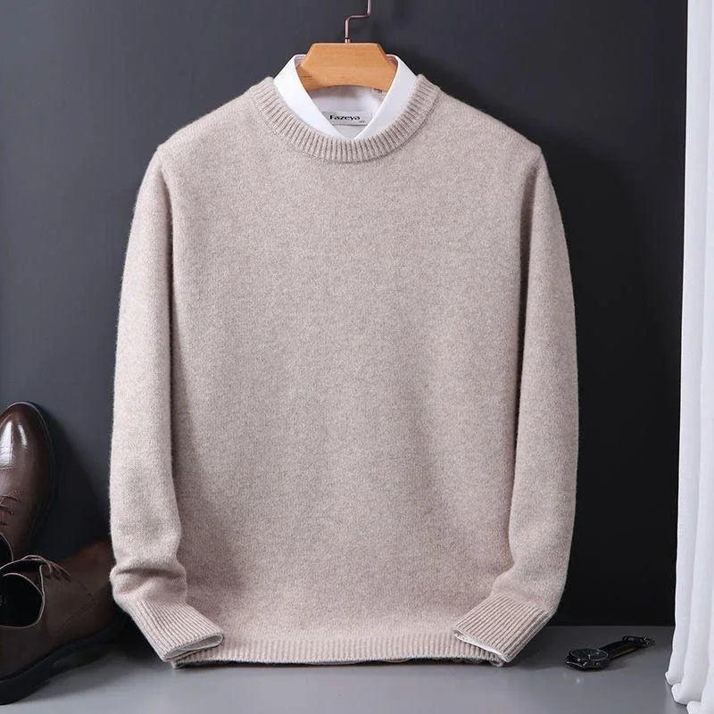MD | Pull Col Rond Maille Douce