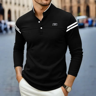MD | T-SHIRT À MANCHES LONGUES MODERNE POUR HOMME