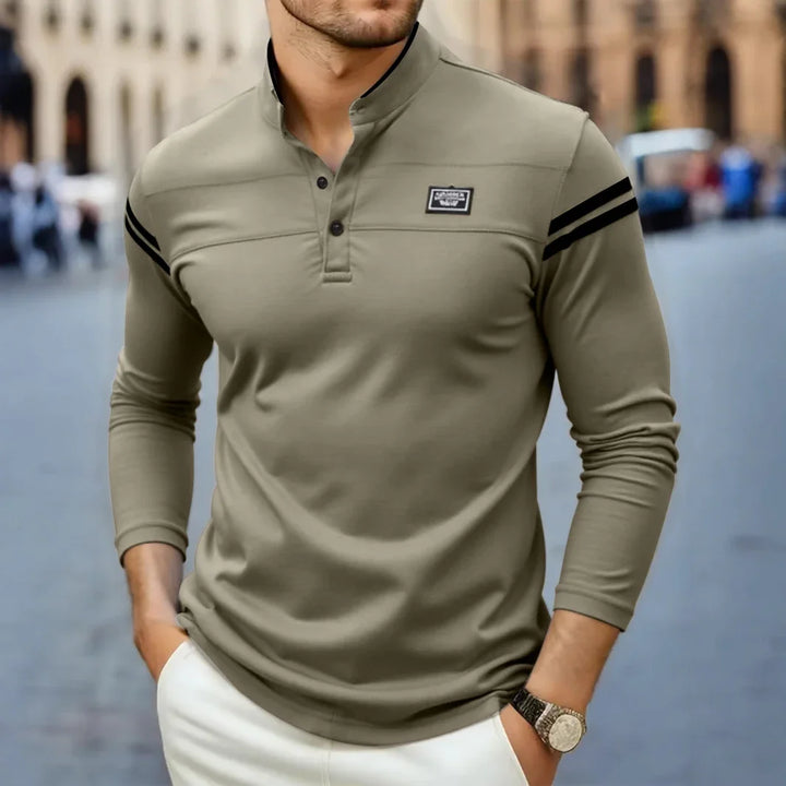MD | T-SHIRT À MANCHES LONGUES MODERNE POUR HOMME