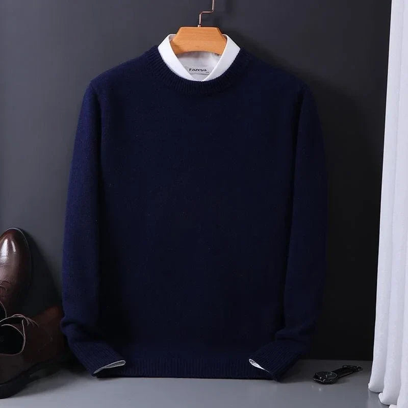 MD | Pull Col Rond Maille Douce